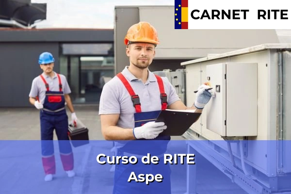Curso de RITE en Aspe