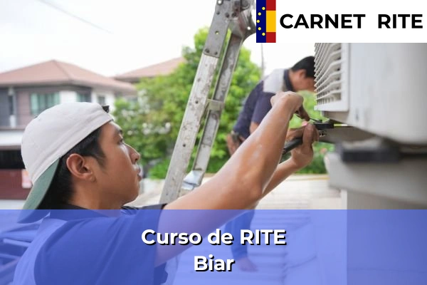 Curso de RITE en Biar