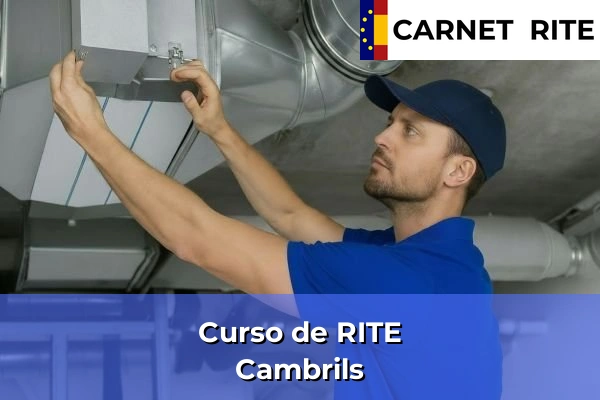 Curso de RITE en Cambrils