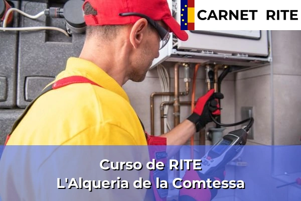 Curso de RITE en L'Alqueria de la Comtessa