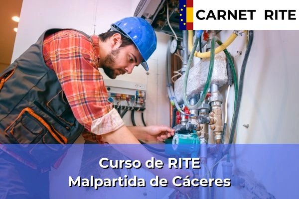 Curso de RITE en Malpartida de Cáceres