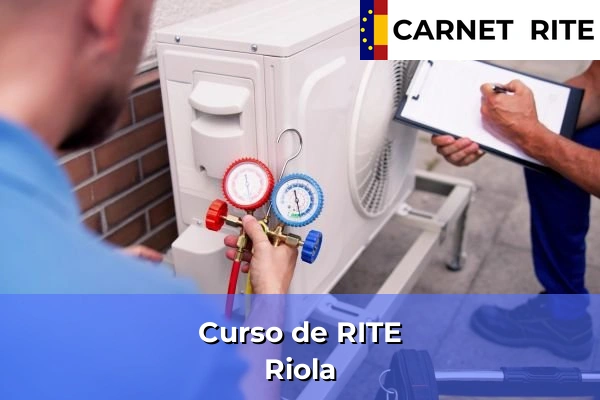 Curso de RITE en Riola