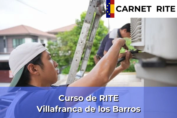Curso de RITE en Villafranca de los Barros