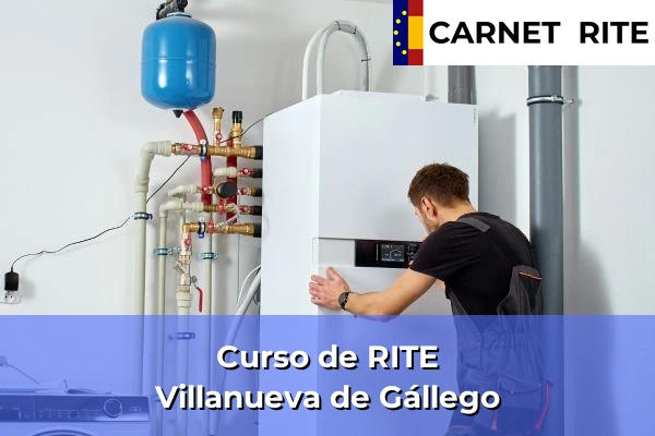 Curso de RITE en Villanueva de Gállego