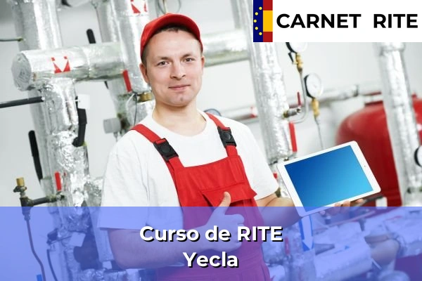 Curso de RITE en Yecla